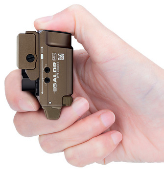 Фото Ліхтар Olight Baldr Mini Desert Tan зелений ЛЦВ