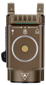 Фото Ліхтар Olight Baldr Mini Desert Tan зелений ЛЦВ