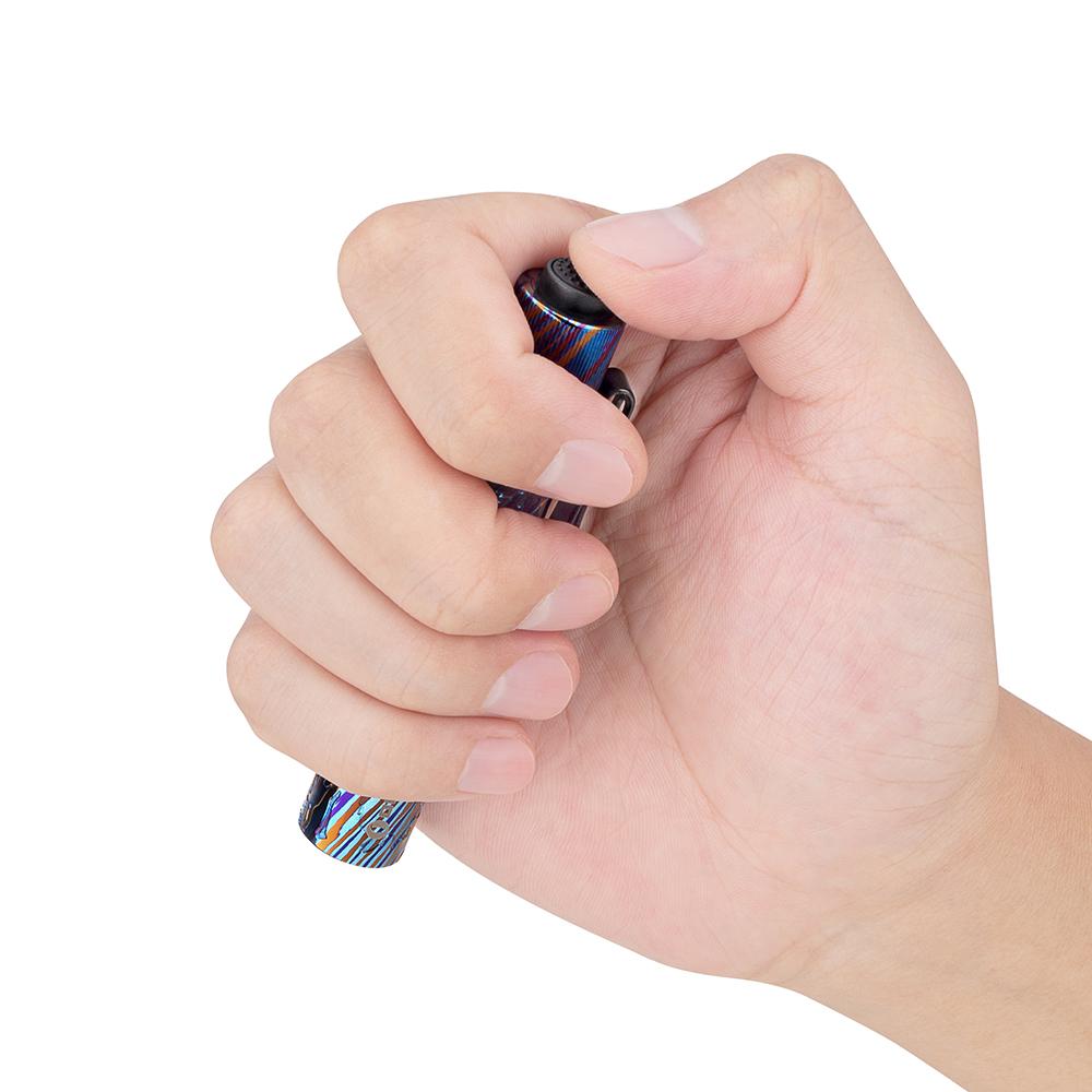 Ліхтар Olight i3T EOS Titanium Damascus - фото 2