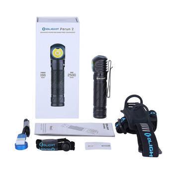 Фото Ліхтар Olight Perun 2 Black (Cree XH-P 50 CW, 2500 люмен)