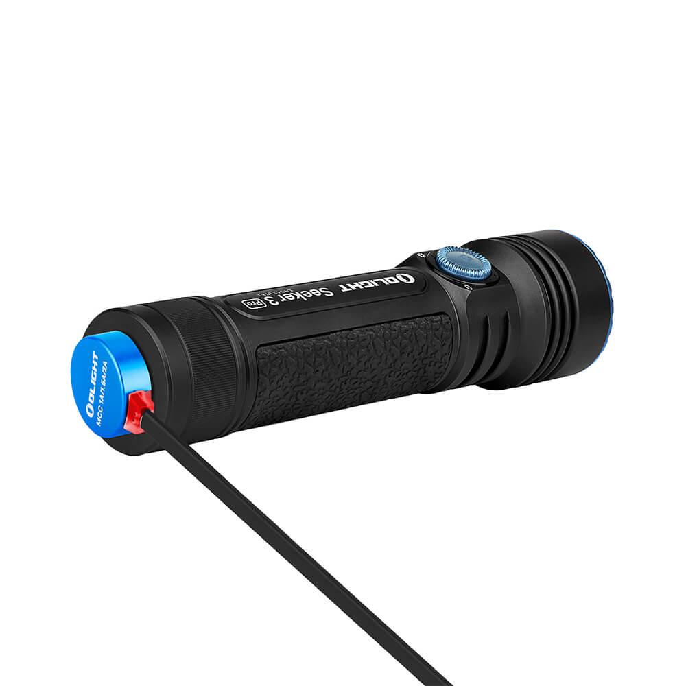 Пошуковий ліхтар Olight Seeker 3 Pro Black (Cree XP-L HD, 4200 люмен) - фото 4