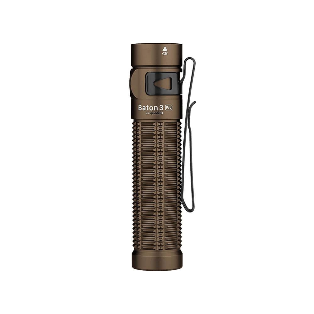 Ліхтар Olight Baton 3 Pro Desert Tan - фото 4