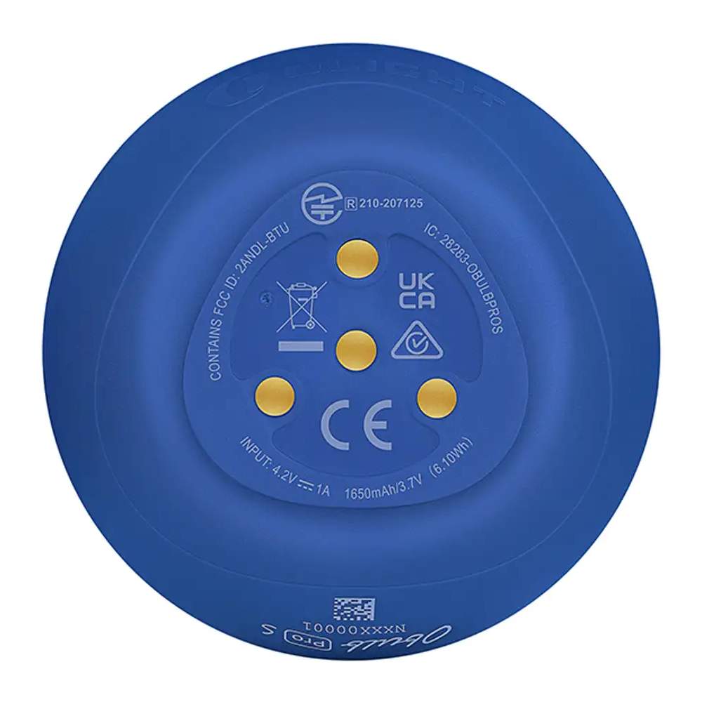 Кемпінговий ліхтар Olight Obulb Pro S Blue - фото 4