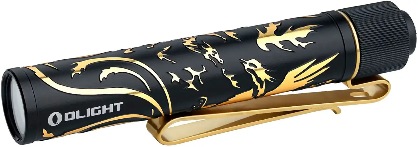 Ліхтар Olight I3T 2 EOS Dragon & Phoenix Golden 2370.43.81 - фото 1